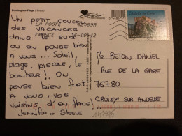 CP TP CITADELLE DE CORTE LETTRE PRIORITAIRE 20g OBL.MEC.16 08 12 LA POSTE 42089A - Cartas & Documentos