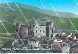 Bi567 Cartolina Moliterno Il Castello Medioevale Provincia Di Potenza - Potenza