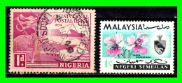 NIGERIA  REPUBLICA ( AFRICA )  SELLOS UNION UNIVERSAL POSTAL Y MALASIA - Mauritanie (1960-...)