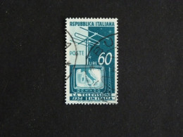 ITALIE ITALIA YT 673 OBLITERE - TELEVISION - 1946-60: Used