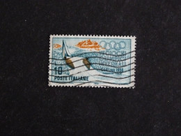 ITALIE ITALIA YT 720 OBLITERE - JEUX OLYMPIQUES CORTINA D'AMPEZZO / TREMPLIN - 1946-60: Used