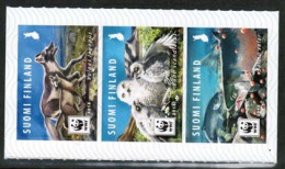 2018 Finland, WWF Endangered Animals, MNH . - Hiboux & Chouettes