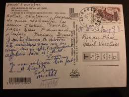 CP TP BASILIQUE SAINT MAURICE EPINAL 3,00 OBL.2-10 1997 45 BAULE LOIRET - Lettres & Documents