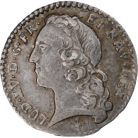 France, Louis XV, 1/20 Écu Au Bandeau, 1747, Lille, Argent, TTB, Gadoury:284 - 1715-1774 Lodewijk XV