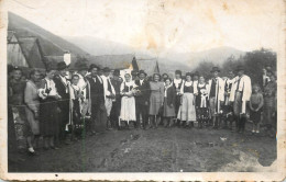 Family Social History Marriage Wedding Souvenir Photo Bride Groom Traditional Romanian - Hochzeiten