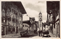 Mittenwald - Obere Marktstrasse Oldtimer Autos Gl.1934 - Mittenwald