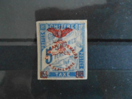 NLE-CALEDONIE YT TX8 - 5c. Bleu* - Timbres-taxe