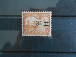 NLE-CALEDONIE YT TX25 - Surchargé 3f. S. 1f Brun-jaune* - Postage Due