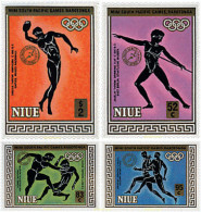 728915 HINGED NIUE 1985 2 MINI JUEGOS DEPORTIVOS DEL PACIFICO SUR - Niue