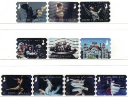 2022 Finland, Anniversaries On Stage, Complete Set Used. - Used Stamps