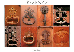 HERAULT PEZENAS Heurtoirs (scan Recto-verso) KEVREN0416 - Pezenas