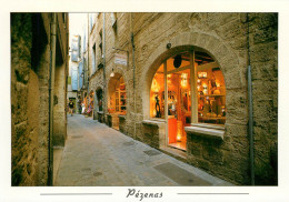 HERAULT PEZENAS  LA RUE TRIPERIE VIEILLE (scan Recto-verso) KEVREN0416 - Pezenas