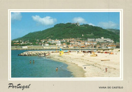 VIANA DO CASTELO - Vista Geral Da Praia Do Cabedêlo - LUSOCOLOR  (2 Scans) - Viana Do Castelo