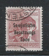 Deutschland (Sowjetische Zone) 195a AF: VIII - Usados