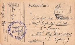 Feldpostkarte Gelaufen 1915 - Feldpost (portvrij)