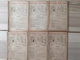 Lot De 6 Revues La Terre Wallonne - Catholique Et Régionaliste - Tome III N° 13,14,15,16,17,18 - 1921 - 1900 - 1949