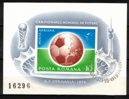 Roumanie 1974 Mi 3210 - Bl.115 (Yv BF 114 A), Obliteré - Usado