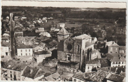 Gers : RISCLE :  église  Et  Avenue  De L '  Adour , Lapie - Riscle