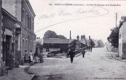 44 - Loire Atlantique -  NORT Sur ERDRE - Le Pont Saint Georges Et La Grande Rue - Tabac - Nort Sur Erdre