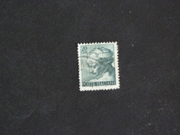 ITALIE ITALIA YT 830 OBLITERE - SERIE MICHEL ANGE PLAFOND CHAPELLE SIXTINE / SIBYLLE DE LYBIE - 1961-70: Used