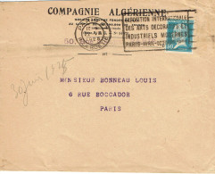 Tarifs Postaux France Du 16-07-1925 (10) Pasteur N° 171 50 C.  Lettre 50 G. 22-07-1925 - 1922-26 Pasteur