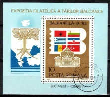 Roumanie 1983 Mi 4001 - Bl.197 (Yv BF 162), Obliteré - Usado