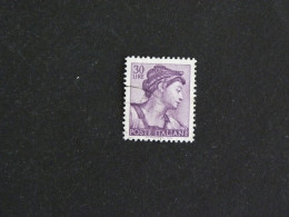 ITALIE ITALIA YT 832 OBLITERE - SERIE MICHEL ANGE PLAFOND CHAPELLE SIXTINE / SIBYLLE D'ERYTHREE - 1961-70: Used