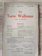 Revue La Terre Wallonne  - Tome XV N° 85 - 1926 - 1900 - 1949
