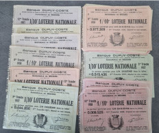 Billets Loterie Nationale - Loterijbiljetten
