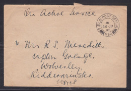 Great Britain - 1945 OAS Cover FPO 692 To Wolverley Worcestershire - Storia Postale