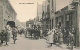 Trignac * Grande Rue * Attelage Diligence Malle Poste Courrier * Débit De Tabac Tabacs TABAC Buvette * Enfants - Autres & Non Classés