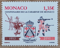 Monaco - YT N°2818 - Centenaire De La Carabine De Monaco - 2012 - Neuf - Nuevos