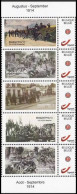 DUOSTAMP** / MYSTAMP** - "Brabantphil'14" - Aarschot - 3/5-10-2014 - Championnat National De Philatélie - Gommé / Gegomd - Ungebraucht