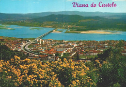 VIANA DO CASTELO - Vista Parcial Da Cidade - LUSOCOLOR  (2 Scans) - Viana Do Castelo