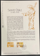 France - Document Philatélique - Premier Jour - FDC - YT N° 5410 - Sainte Odile - 2020 - 2020-…