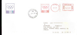 Busta Con Timbro Rosso UIFOS Unione Italiana Collezionisti Olimpici 1997 - Other & Unclassified