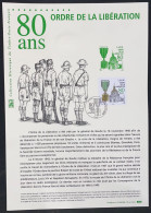 France - Document Philatélique - Premier Jour - FDC - YT N° 5458 - Ordre De La Liberation - 2020 - 2020-…