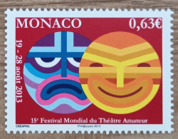 Monaco - YT N°2880 - 15e Festival Mondial De Théâtre Amateur - 2013 - Neuf - Ongebruikt