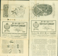 Jouet Poste Enfantine Journal Chronique Parisienne 29 Avril 1887 + Journal Le Conseiller Des Mères & Jeunes Filles - Fictifs