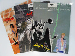 LES ENFANTS DE LA SALAMANDRE Lot T1-T2-T3  E.O. Neufs. - Ediciones Originales - Albumes En Francés