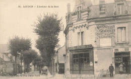 Loudun * L'avenue De La Gare * Café De La Promenade * Commerce Magasin Cartes Postales - Loudun