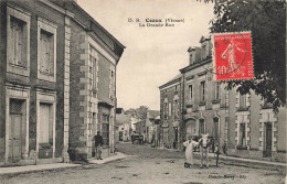 Ceaux * La Grande Rue Du Village * Attelage - Autres & Non Classés