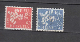 1961  N° 379 - 380    OBLITERES       CATALOGUE SBK - Used Stamps