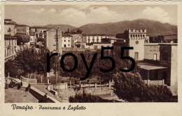 Molise-isernia-venafro Panorama E Laghetto Veduta Interna Di Venafro Anni 30 40 (f.piccolo/v.retro) - Autres & Non Classés