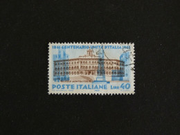 ITALIE ITALIA YT 854 OBLITERE - CENTENAIRE UNITE ITALIENNE / PALAIS DE MONTECITORIO ROME - 1961-70: Afgestempeld