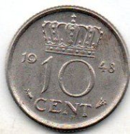 10 Cents 1948 - 10 Centavos