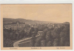 39081802 - Northeim In Hannover Mit Gymnasium Und Kgl. Seminar Gelaufen, 1939 Kleiner Knick Unten Links, Sonst Gut Erha - Northeim
