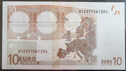 1 X 10€ Euro Duisenberg R012F5 X12377261324 - UNC - 10 Euro