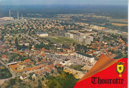 THOUROTTE (Oise): Le Centre Ville Et Vue Générale Aérienne - Thourotte