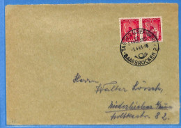 Saar - 1949 - Lettre De Saarbrücken - G31837 - Brieven En Documenten